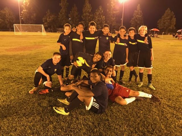 Freedom FC B04 Black Are San Diego Charity Cup Champions